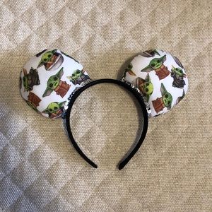 Baby Yoda Mandalorian Mickey ears